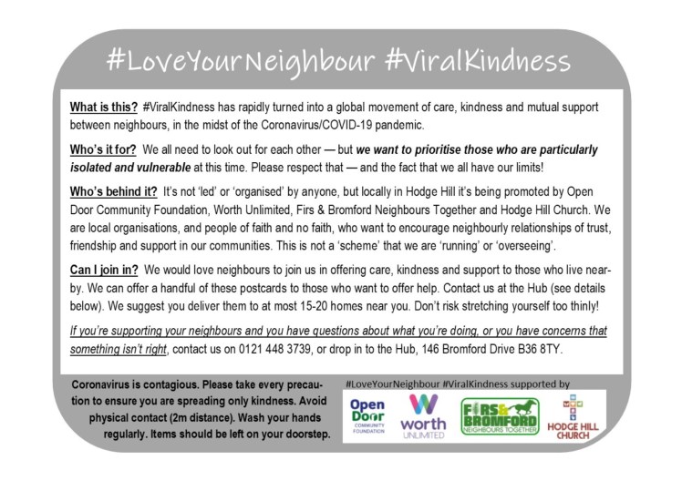 #ViralKindness flyer v2 p2 - SAMPLE
